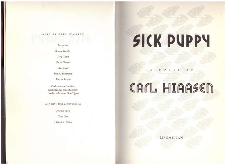 Sick Puppy - Carl Hiaasen
