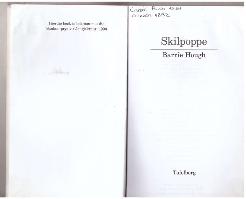 Skilpoppe -- Barrie Hough
