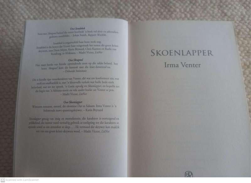 Skoenlapper -- Irma Venter