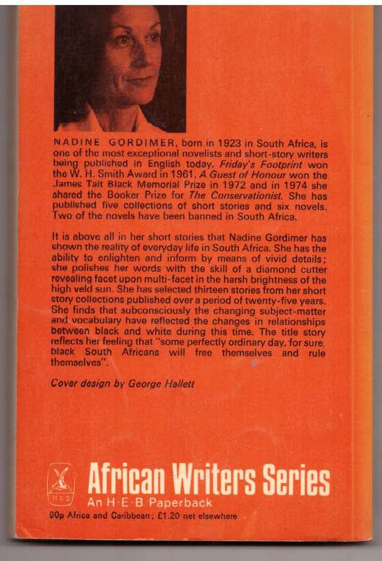 Some Monday for Sure - Nadine Gordimer