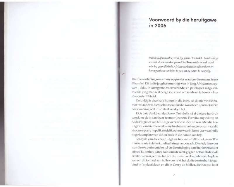 Somer II: 'n plakboek -- Koos Kombuis (André Letoit) **GETEKEN**