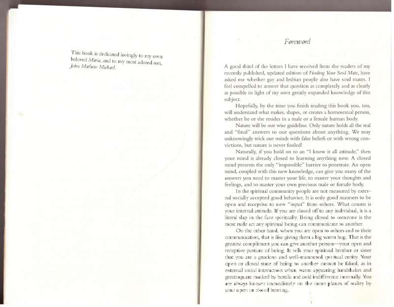 The Soul Mate Book for Gay and Lesbian People - Michael