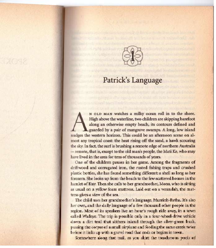 Spoken Here: Travel Among Threatened Languages - Mark Abley