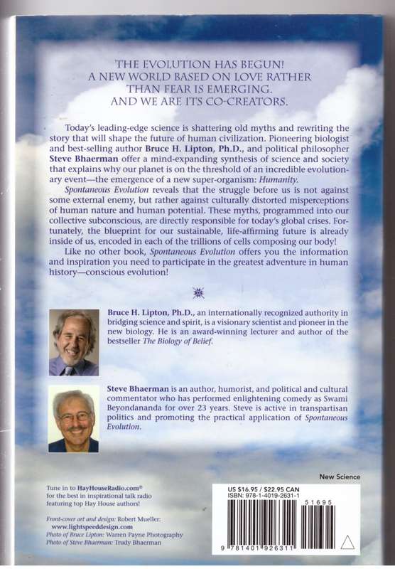 Spontaneous Evolution - Bruce H. Lipton, Steve Bhaerman