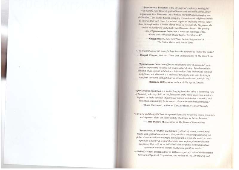 Spontaneous Evolution - Bruce H. Lipton, Steve Bhaerman