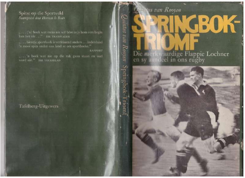 Springbok-Triomf - Quintus Van Rooyen
