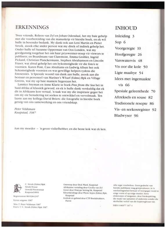 Suid-Afrikaanse Seekosbanket  Peter Veldsman