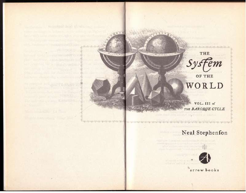 The System Of The World (The Baroque Cycle #3) - Neal Stephenson