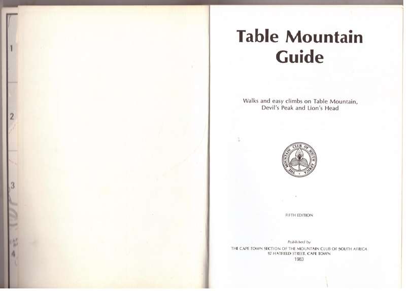 Table Mountain Guide