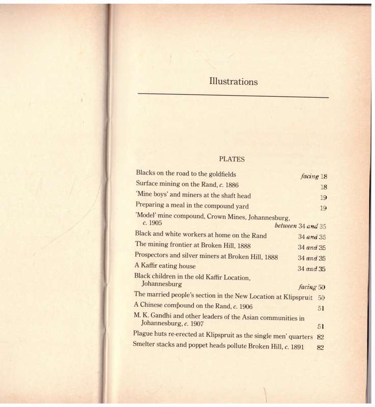 A Tale of Two Mining Cities: Johannesburg and Broken Hill. 1885-1925 -- Brian Kennedy