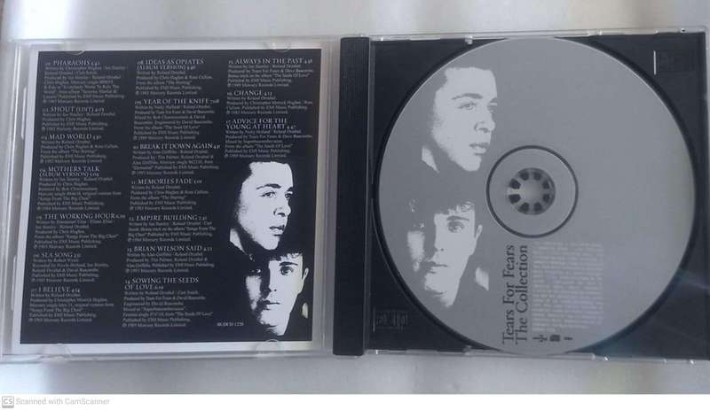 Tears For Fears  The Collection (CD)