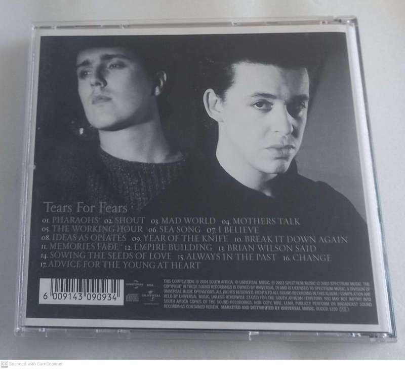 Tears For Fears  The Collection (CD)
