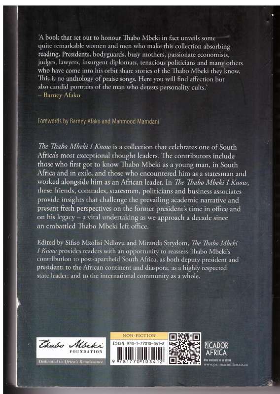 The Thabo Mbeki I Know - Sifiso Ndlovu, Miranda Strydom