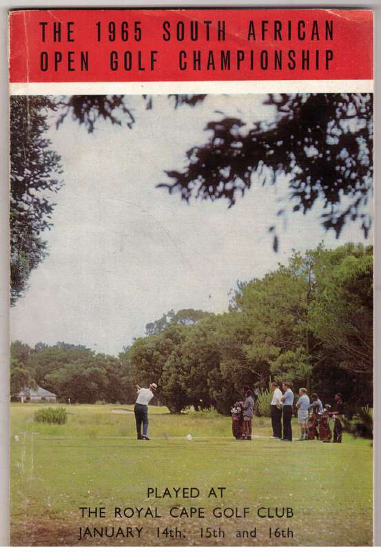 The 1965 South African Open Golf Championship played at The Royal Cape Golf Club.