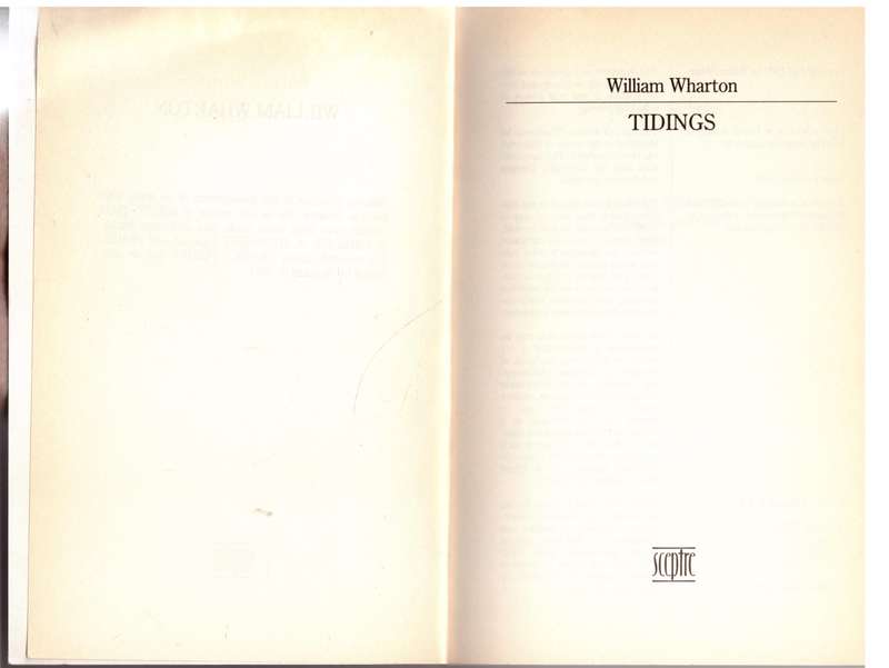 Tidings - William Wharton