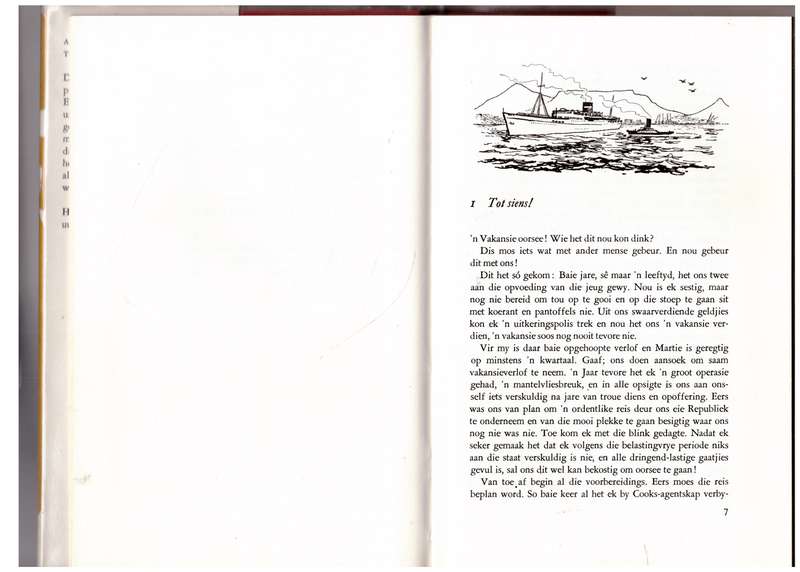 Tot Siens, Tafelberg -- A. T. Raubenheimer