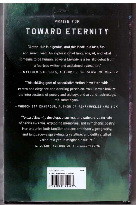 Toward Eternity: A Novel  --  Anton Hur