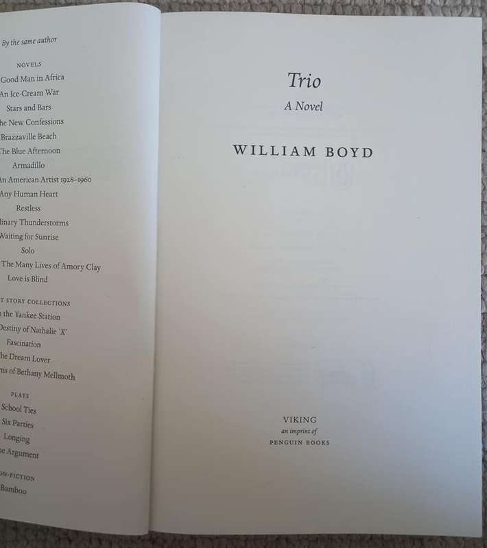 Trio - William Boyd
