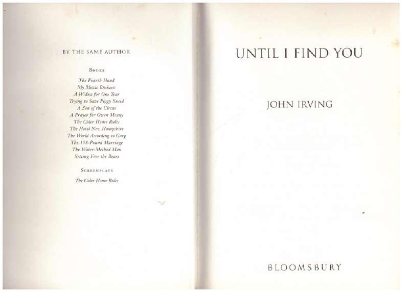 Until I Find You - John Irving