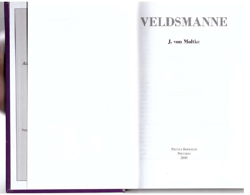 Veldsmanne - J von Moltke