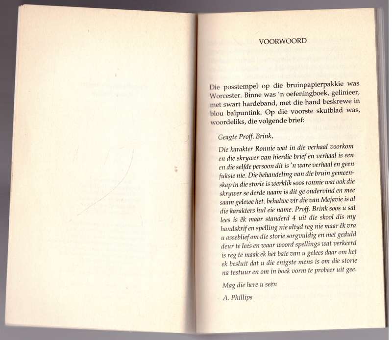 Die Verdwaalde Land --  Abraham Phillips
