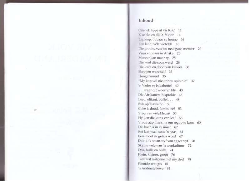 Vir volk en vaderland (1988-2012) --  M. C. Botha  **GETEKEN**