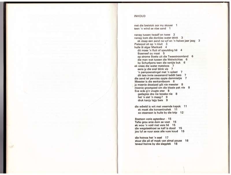 Voetvolk, 1960-1970 - Jan Spies