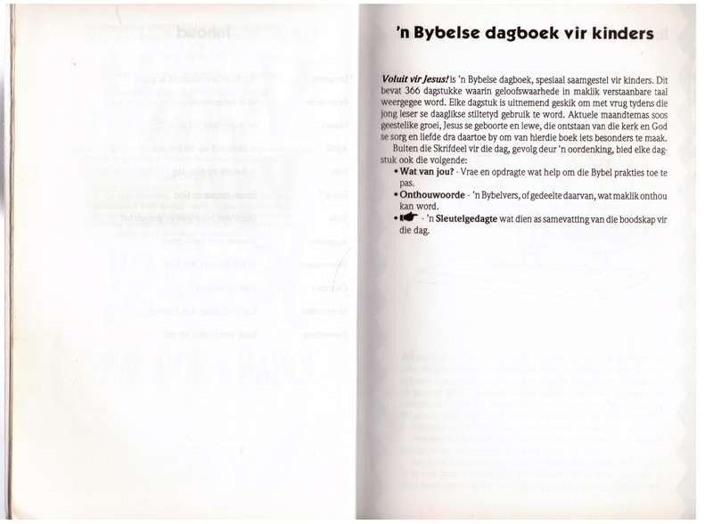 Voluit vir Jesus!: 'n Bybelse dagboek vir kinders  -   Johan Smit, Nina Smit