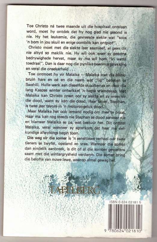 Die Wag vir die somer - Marzanne Leroux-Van der Boon