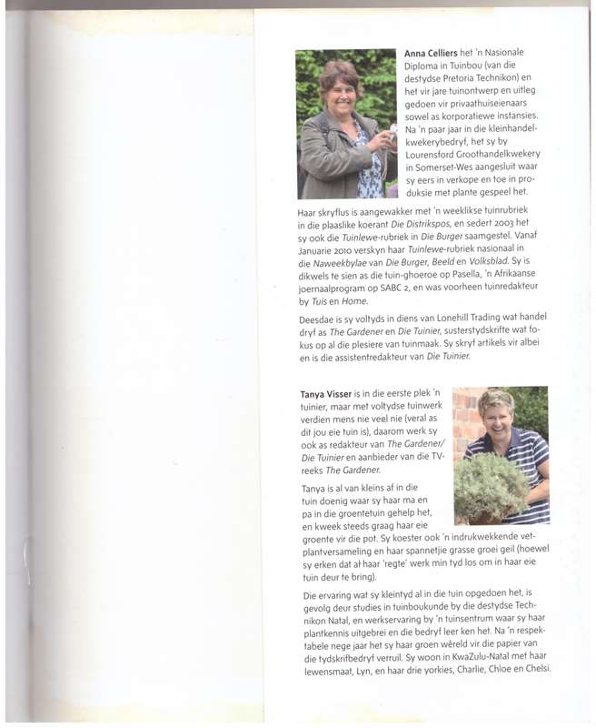 Wat Kan Ek Plant?  --  Anna Celliers, Tanya Visser