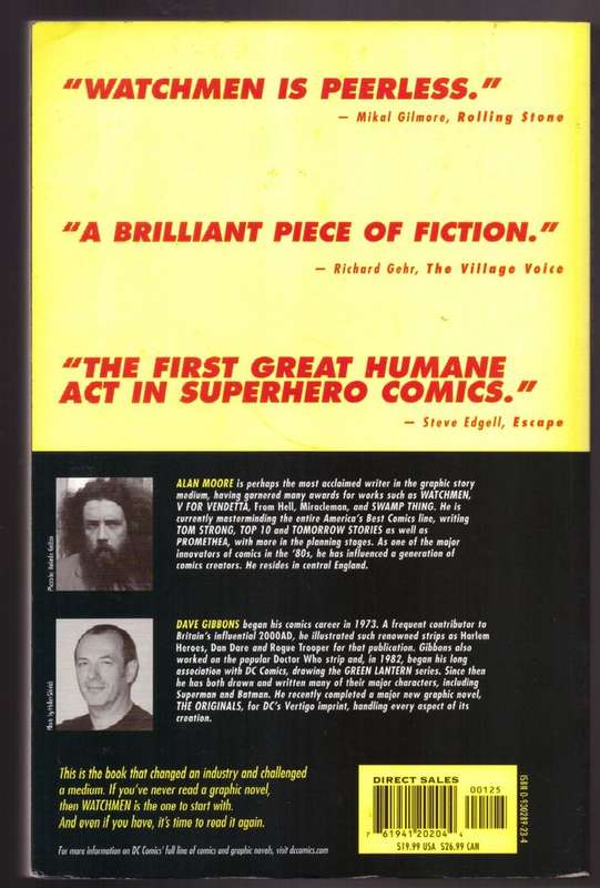 Watchmen -- Alan Moore, Dave Gibbons