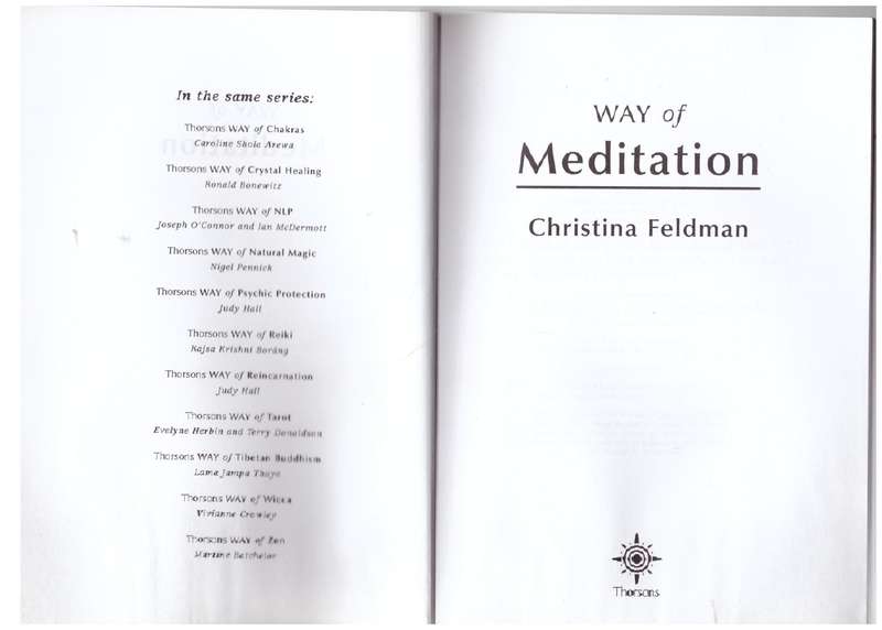 Way of Meditation - Christina Feldman