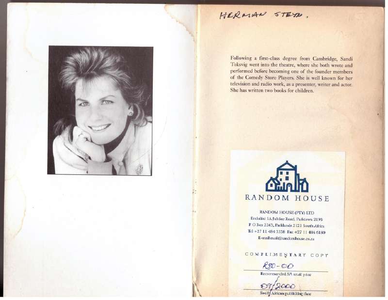 Whistling for the Elephants - Sandi Toksvig