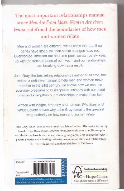 Why Mars and Venus Collide - John Gray
