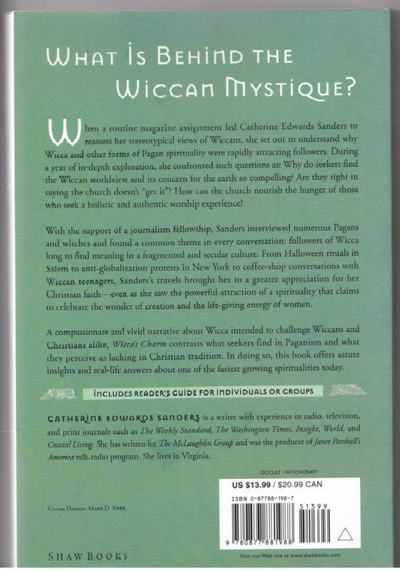 Wicca's Charm: Understanding the Spiritual Hunger - Catherine Sanders