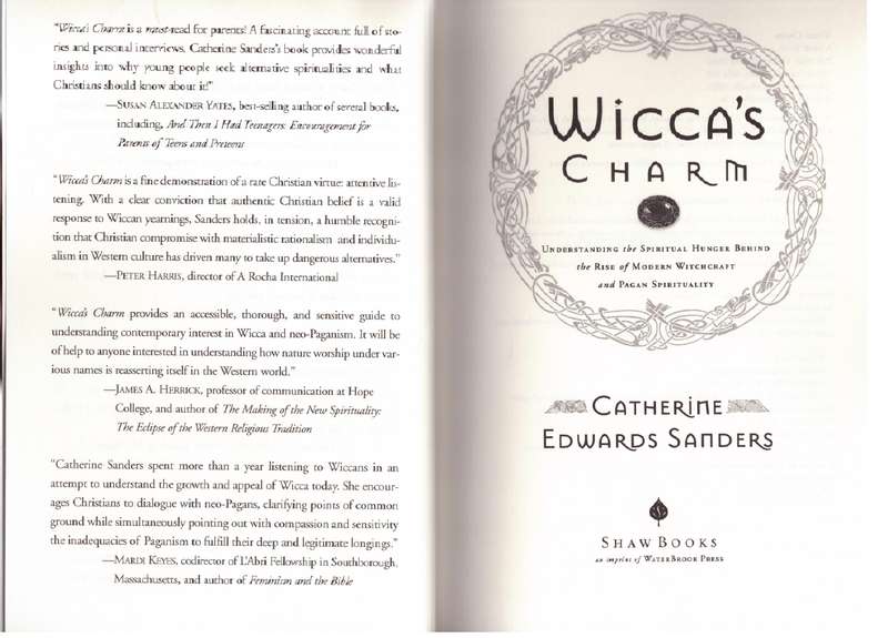 Wicca's Charm: Understanding the Spiritual Hunger - Catherine Sanders