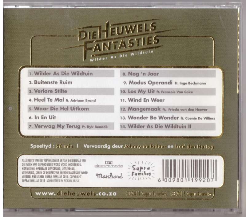Die Heuwels Fantasties  Wilder As Die Wildtuin