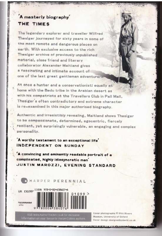 Wilfred Thesiger: The Life of the Great Explorer - Alexander Maitland