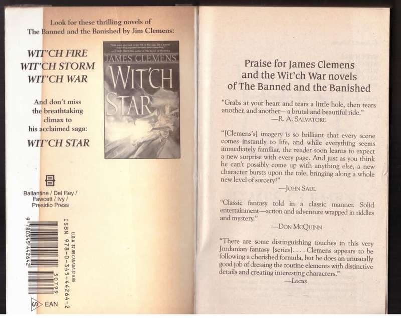 Wit`ch Gate -- James Clemens