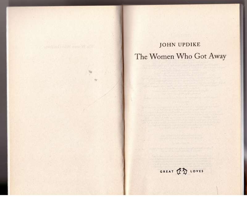 The Women Who Got Away -- John Updike