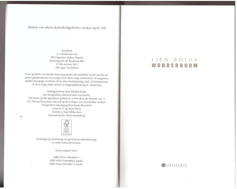 Wonderboom  --  Lien Botha