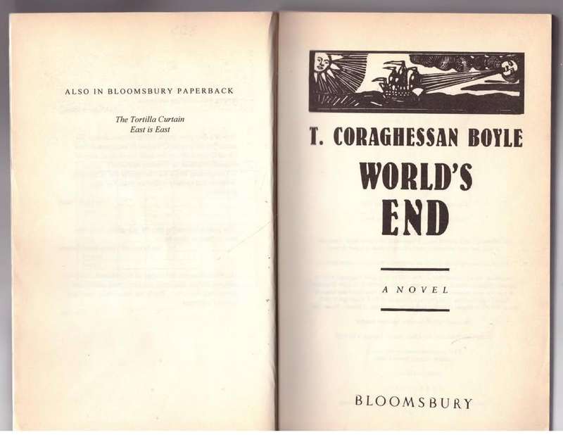 World`s End: A Novel  --  T. Coraghessan Boyle