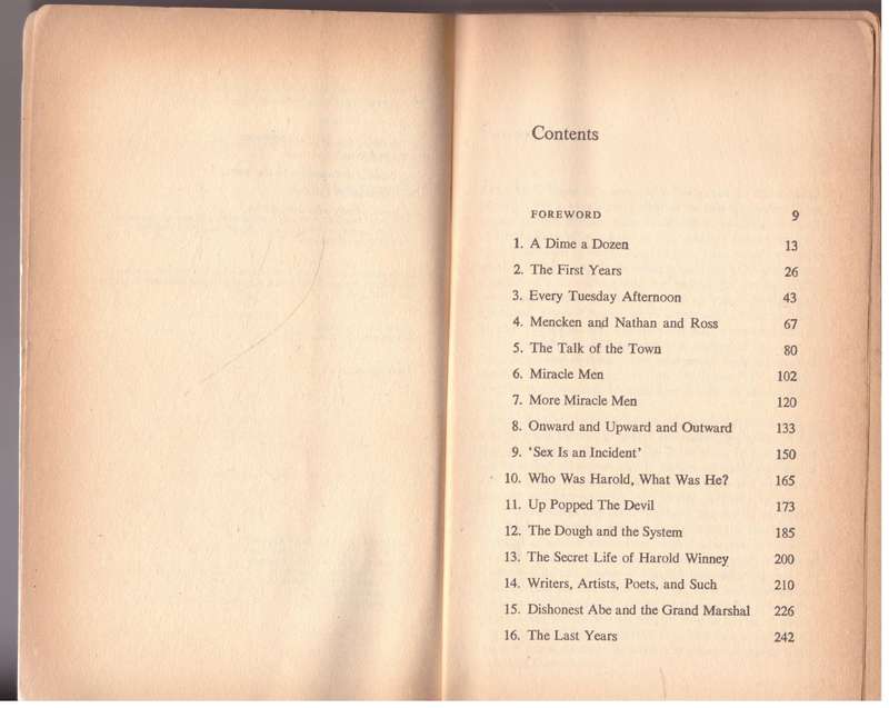 The Years with Ross  --  James Thurber
