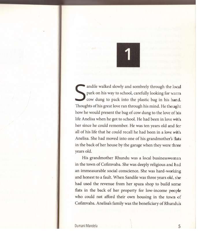 Young and on the run from Apartheid  --  Dumani Mandela