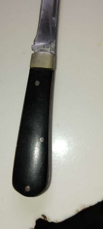 An ANTIQUE RODGERS AND SHEFFIELD COLLAPSABLE PENKNIFE / POCKET KNIFE.