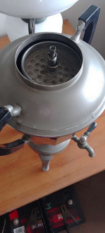 A VINTAGE ELECTRIC  SOLCAR COFFEE PERCOLATOR