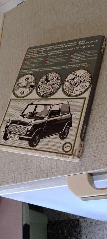 Owners workshop manual auto books Mini 1959-1982