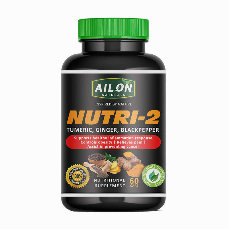 Nutri 2 - Turmeric & Ginger (60 caps)