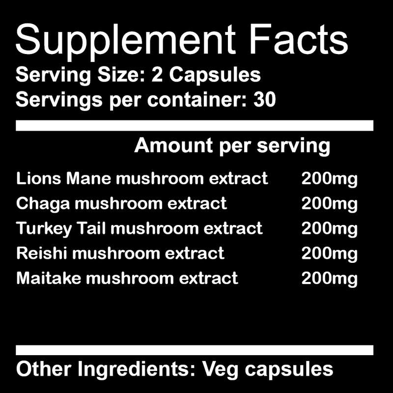Ultimate Mushroom Extract (60 caps)