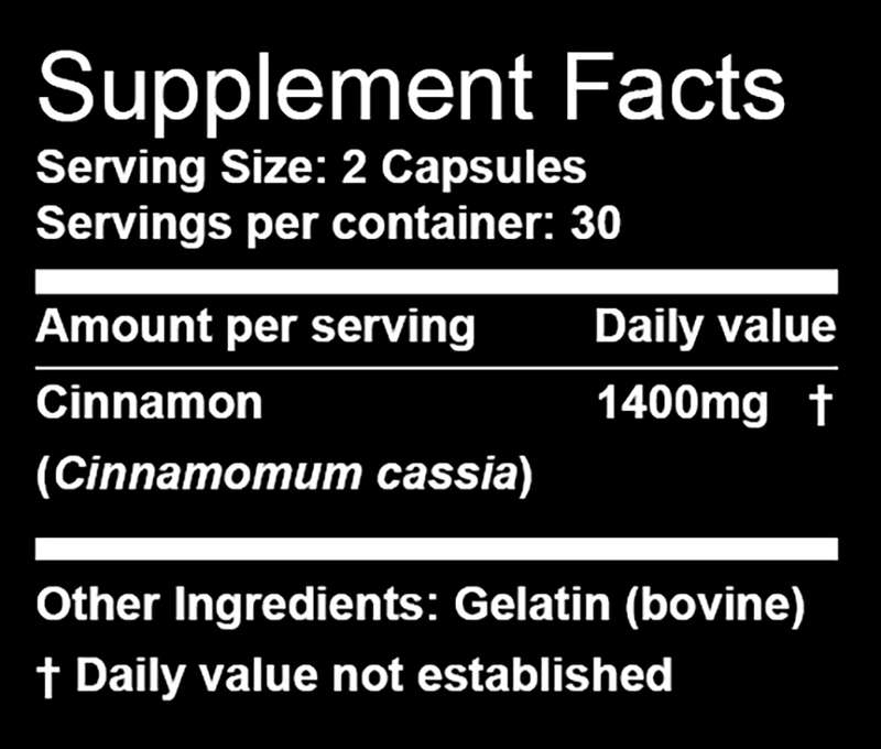 Nutri 1 - Cinnamon capsules (60 caps)